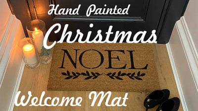 Christmas Welcome mat