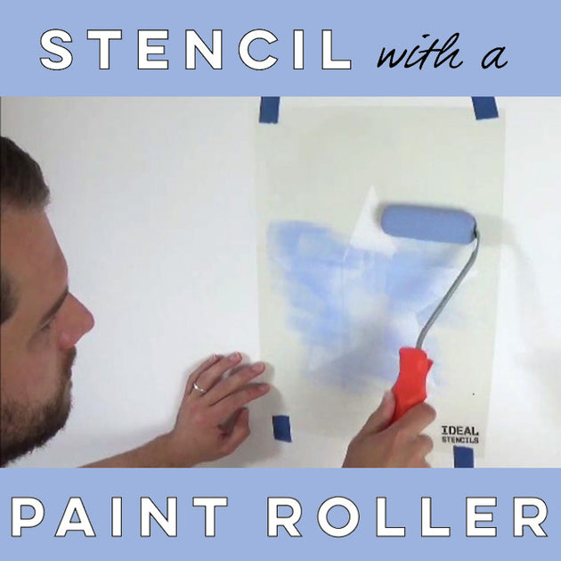 Stencil Brushes & Rollers for Smooth Paint Application