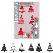 Christmas Trees x 6 Craft Sheet