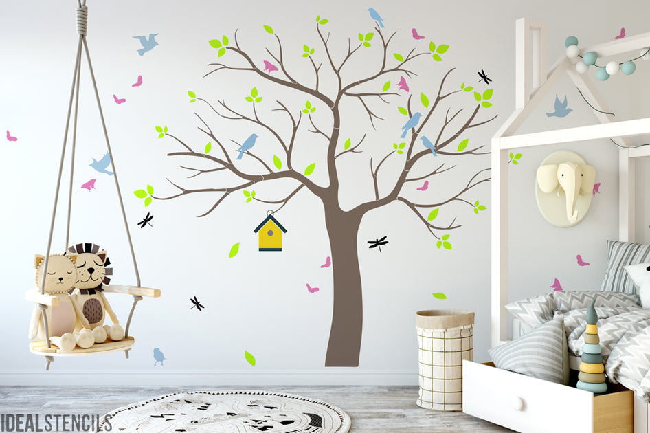 Tree cheap mural nursery