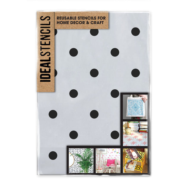 Polka Dot Pattern Stencil | Nursery Decor | Ideal Stencils – IdealStencils