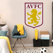Aston Villa Football Crest Stencil