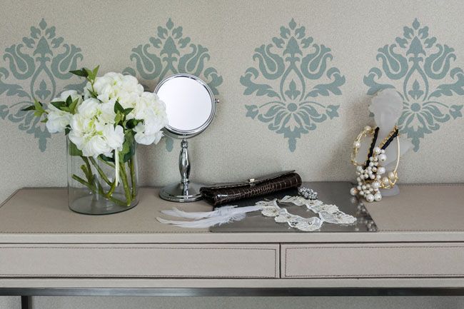Damask Stencil - Home wall decor & craft | Ideal Stencils – IdealStencils