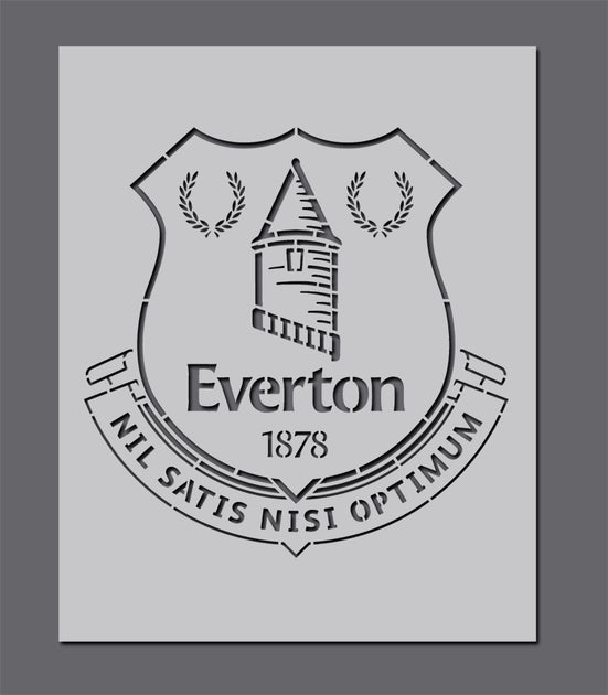 Everton FC Football Crest Stencil Wall Decor IdealStencils everton-fc-football-crest-stencil-wall-decor-idealstencils