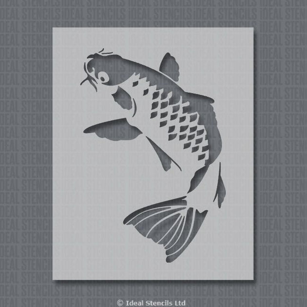 Koi Carp Home Decor & Craft | Ideal Stencils – IdealStencils koi-carp-home-decor-craft-ideal-stencils-idealstencils