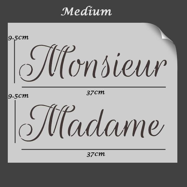 Monsieur Madame Stencil
