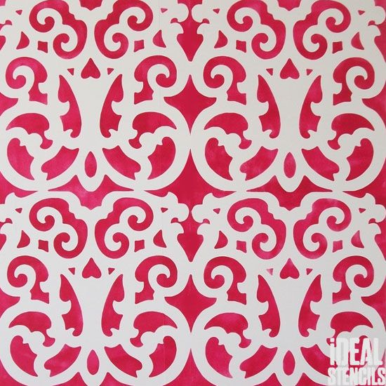 Moroccan Marrakech pattern stencil - Ideal Stencils – IdealStencils