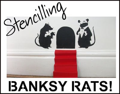 RATS! BANKSY STENCILLING