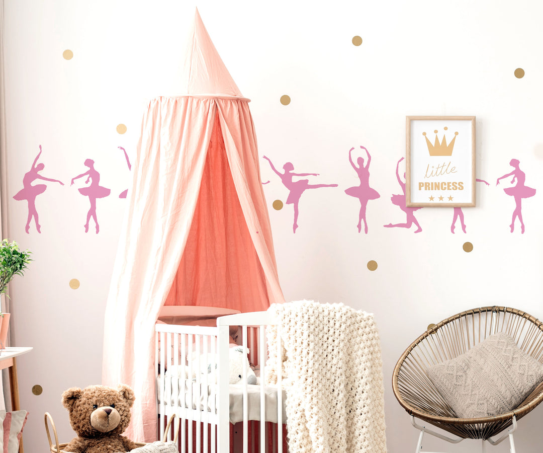 Ballerina Wallpaper Border Ballerina Ballet Dancer Border Stencil