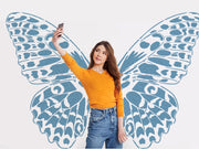 MASSIVE Wall Butterfly Mural STENCIL Set