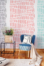 KLEE Abstract Wall Pattern Stencil