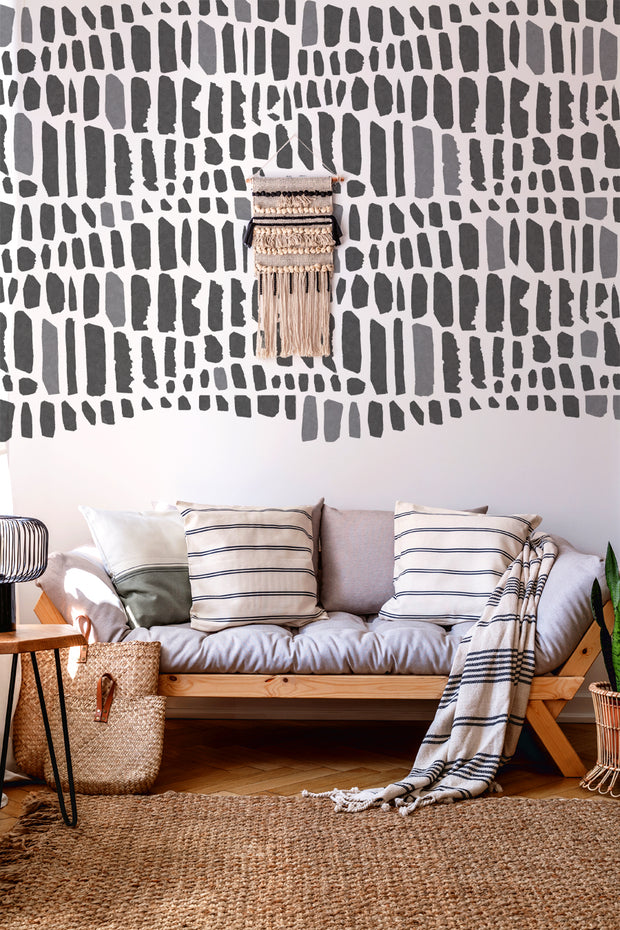 KLEE Abstract Wall Pattern Stencil