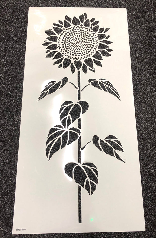 Huge Sunflower Stencil