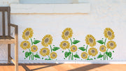 Sunflower Trio Stencil