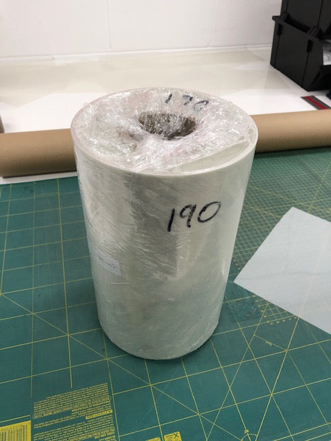 190 Micron Mylar sold per meter