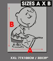Banksy Charlie Brown XL Size