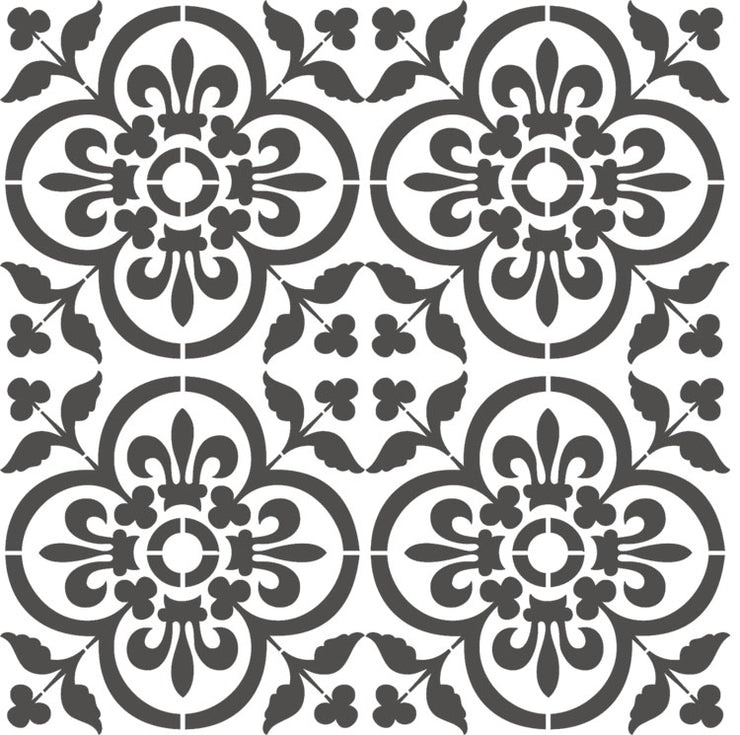 Basque Tile Stencil