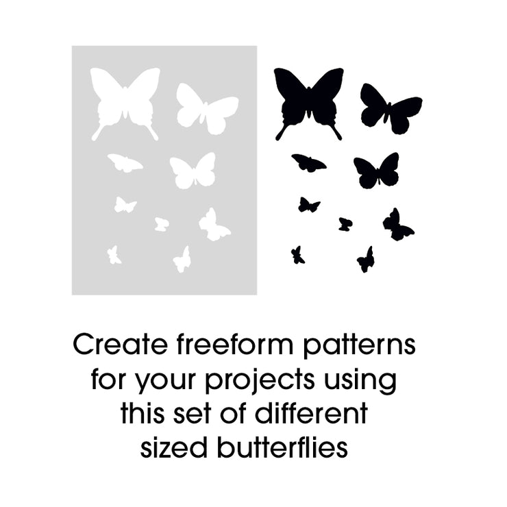 Butterfly Set Stencil