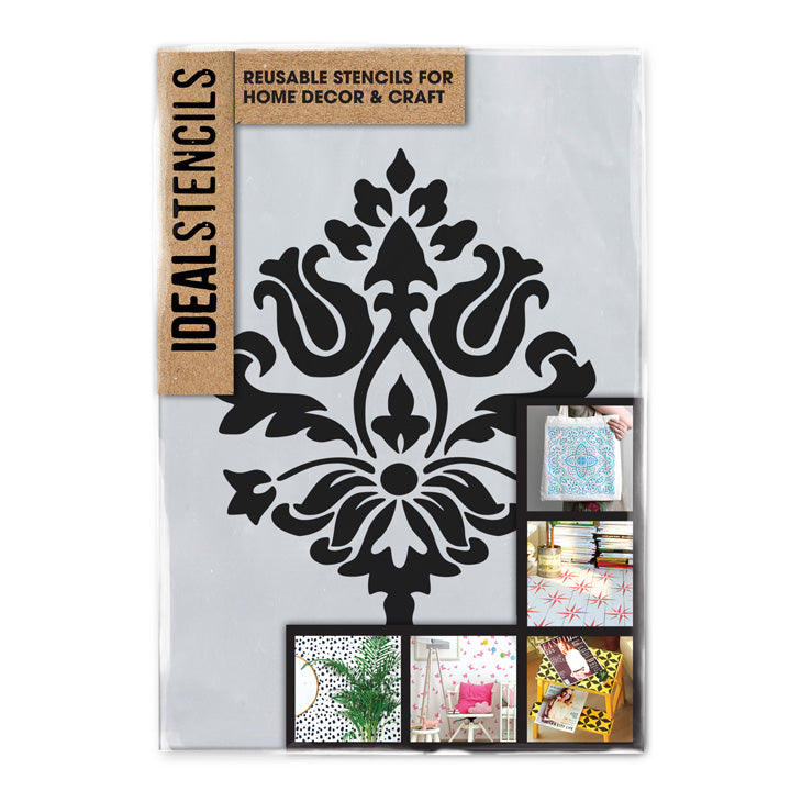 Damask Motif Stencil