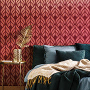 DOURO Luxury Modern Classic Wallpaper Effect Stencil