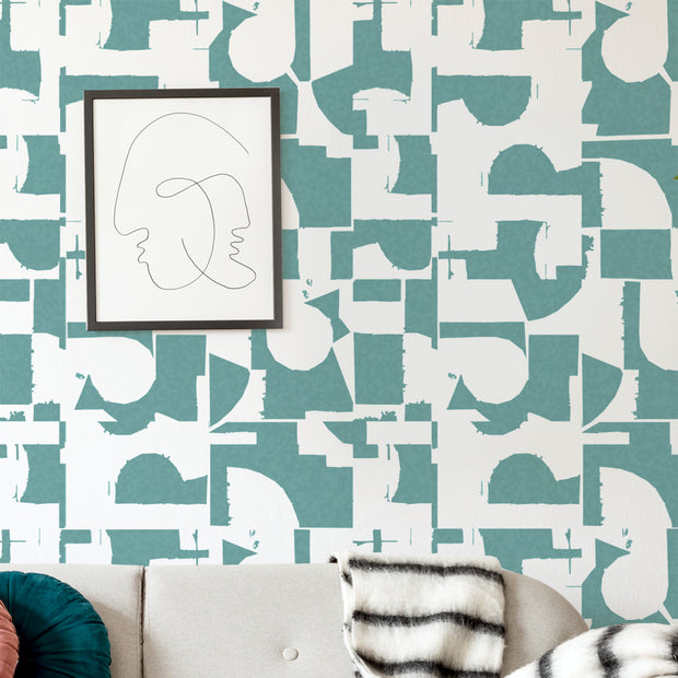 FRANZ Abstract Wall Pattern Stencil