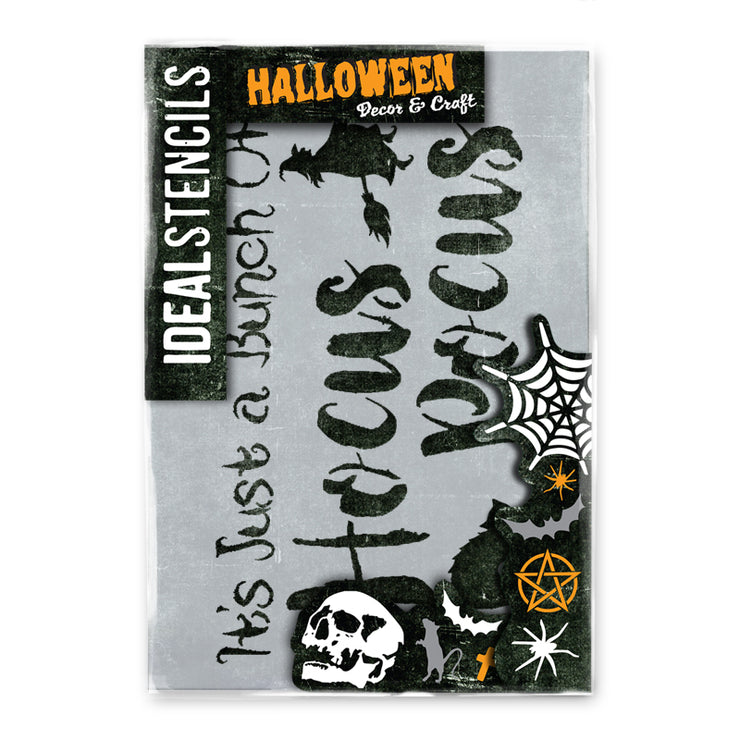 Hocus Pocus Halloween Stencil