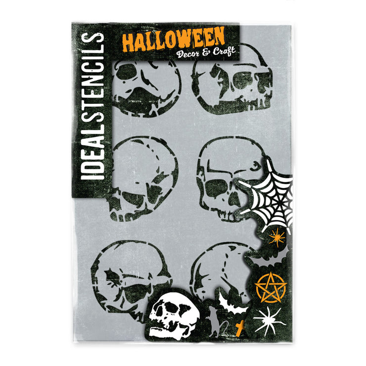 Skulls Craft Art Stencil