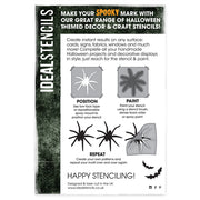 Spiders Web Stencil