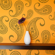 Traditional Indian Paisley Stencil