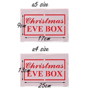 Christmas Eve Box Stencil