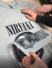 NIRVANA Smiley Face Stencil