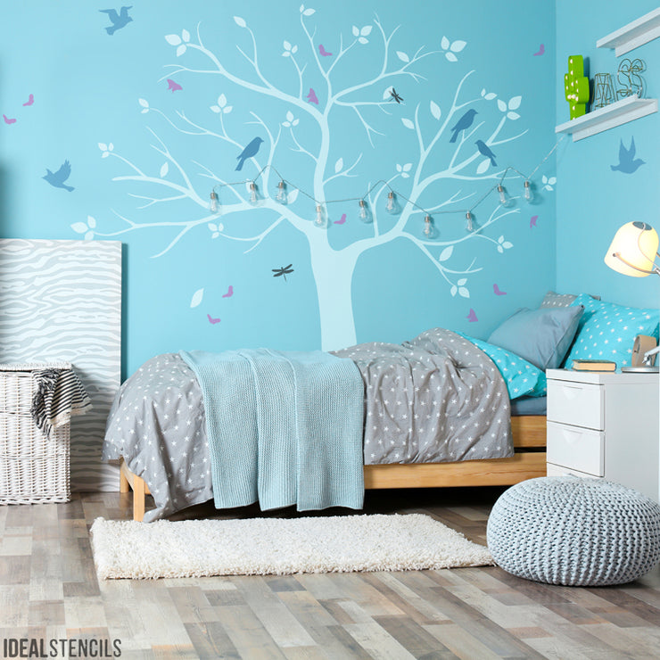 Tree Painting On Wall Nursery