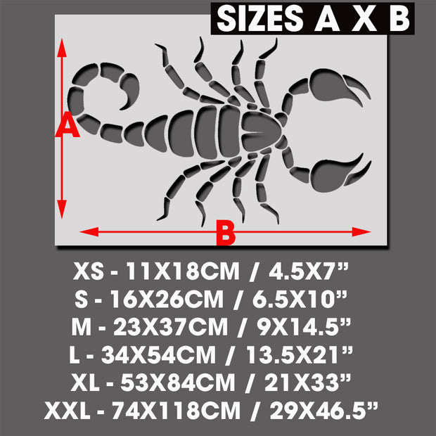 Scorpion Stencil