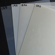 A4 (210 x 297mm) Mylar sheets - all microns