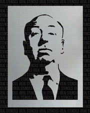 Alfred Hitchcock Stencil