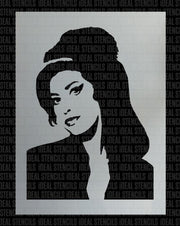 Amy Winehouse Stencil