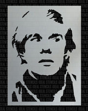 Andy Warhol Portrait Stencil