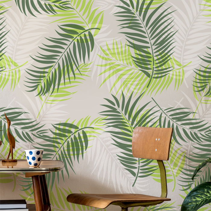 Areca Palm Leaf Stencil Pack x 3