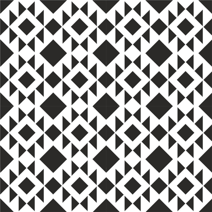 Aztec Style Pattern Stencil
