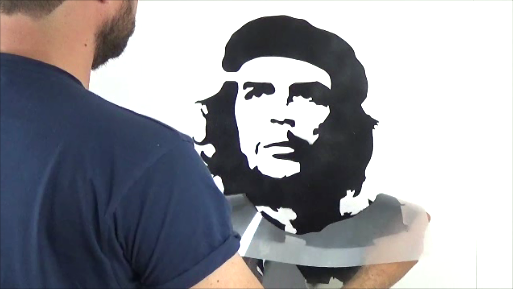 Banksy Che Guevara Stencil