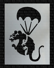 Banksy Parachute Rat