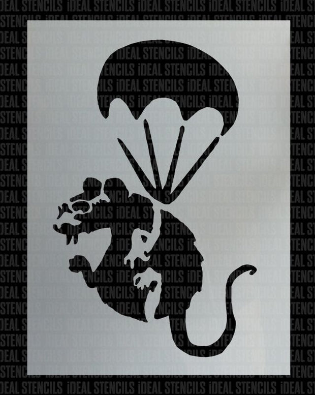 Banksy Parachute Rat