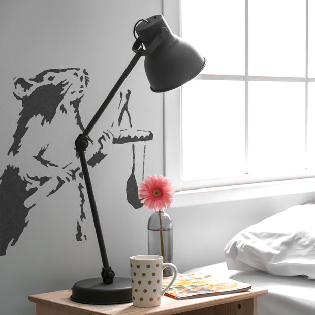 Banksy Rat with Catapult Stencil