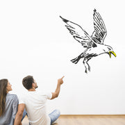 Banksy Seagull Stencil