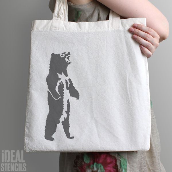 Bear Stencil