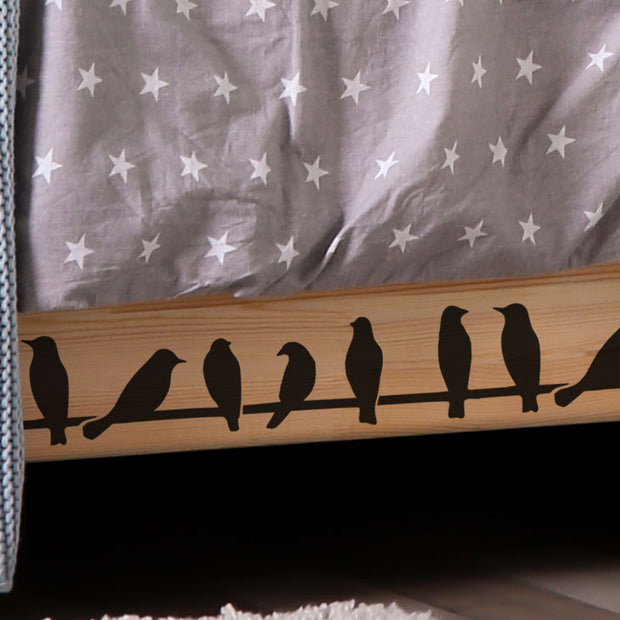 Birds On Wire Stencil