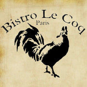 Bistro Le Coq Stencil
