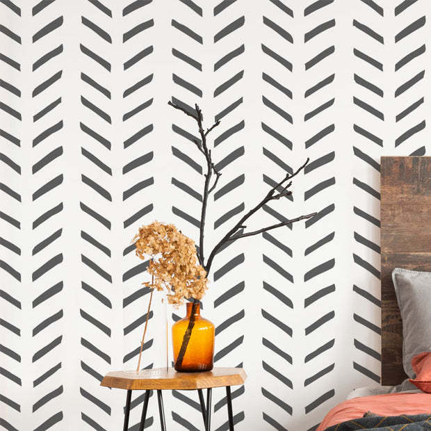 BODEN Herringbone Pattern Stencil