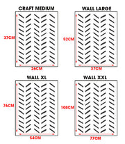 BODEN Herringbone Pattern Stencil