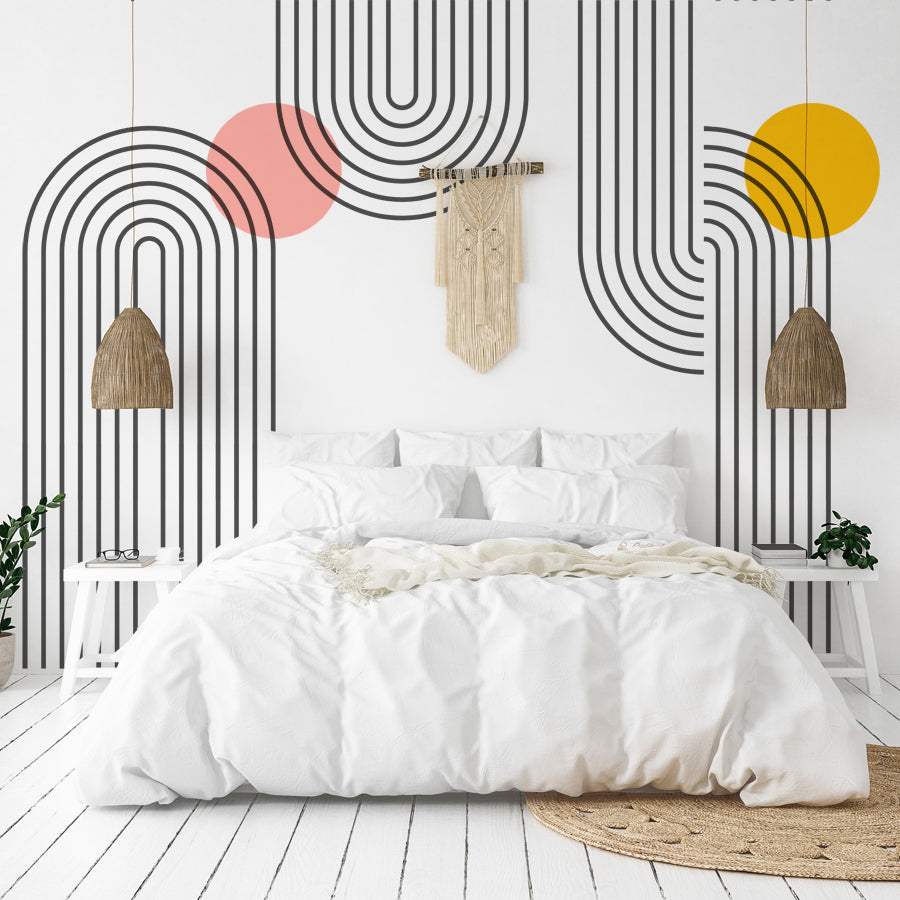 Sun Stencil Mylar Sheet – Boho Wall Art Painting Stencil, 190 Micron, Laser Chimp